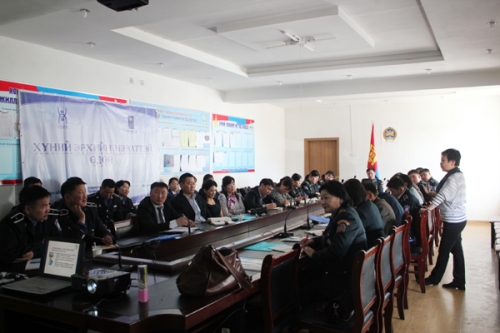 Human rights open day in Khuvsgul aimag 2013.04.03-04.12