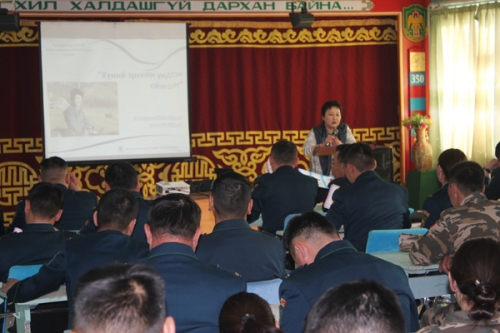 Human rights open day in Khuvsgul aimag 2013.04.03-04.12