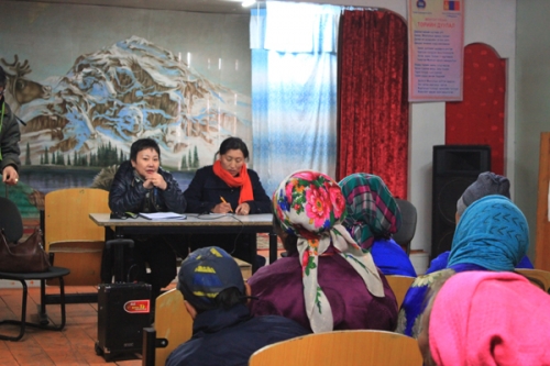 Human rights open day in Khuvsgul aimag 2013.04.03-04.12