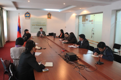 Human rights open day in Arkhangai aimag 2013.04.16-17