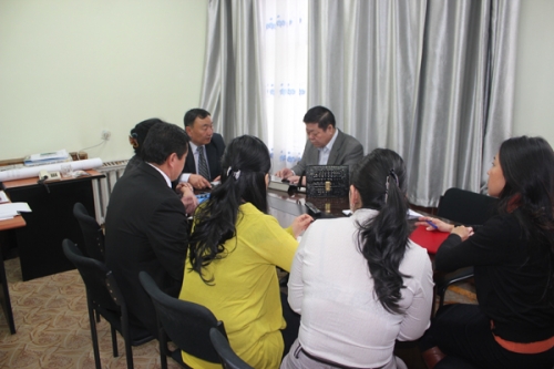 Human rights open day in Arkhangai aimag 2013.04.16-17