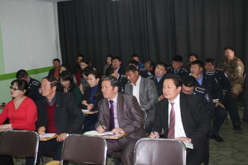Human rights open day in Arkhangai aimag 2013.04.16-17