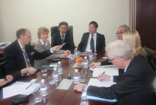 The Minister of Justice of the Finland Ms.Anna-Maja Henriksson visited to the National Human Rights Commission of Mongolia