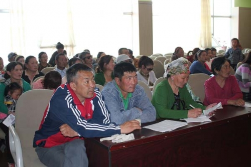 Human rights open day in Gobi-Altai aimag 2013.06.08-13