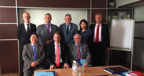 Chief commissioner meets with members of Bundestag