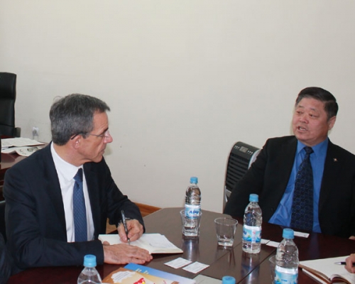 OSCE Special Representative visits the National Human Rights Commission of Mongolia