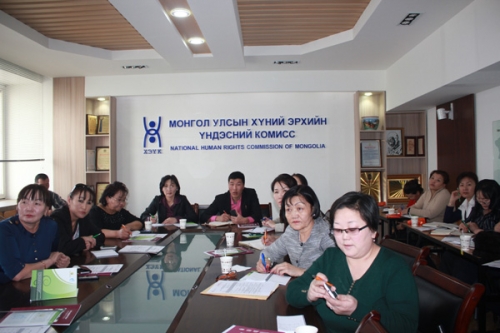 Training on the monitoring over the implementation of the UN Convention on the Rights of the Persons with Disabilities