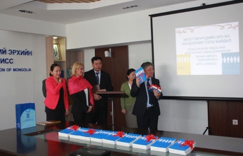 OSCE-ODIHR Handbook for NHRIs on women’s rights and gender equality translated and published in Mongolian labguage