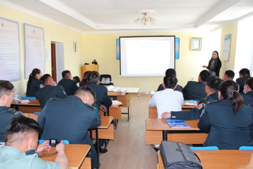 Human rights training sessions being conducted in centralized prisons