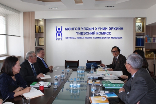 Delegates of the Asian Forum of the Children’s Rights visit Mongolia