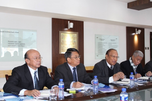 Delegates of the Myanmar National Human Rights Commission visits Mongolia. 2014.09.15-18